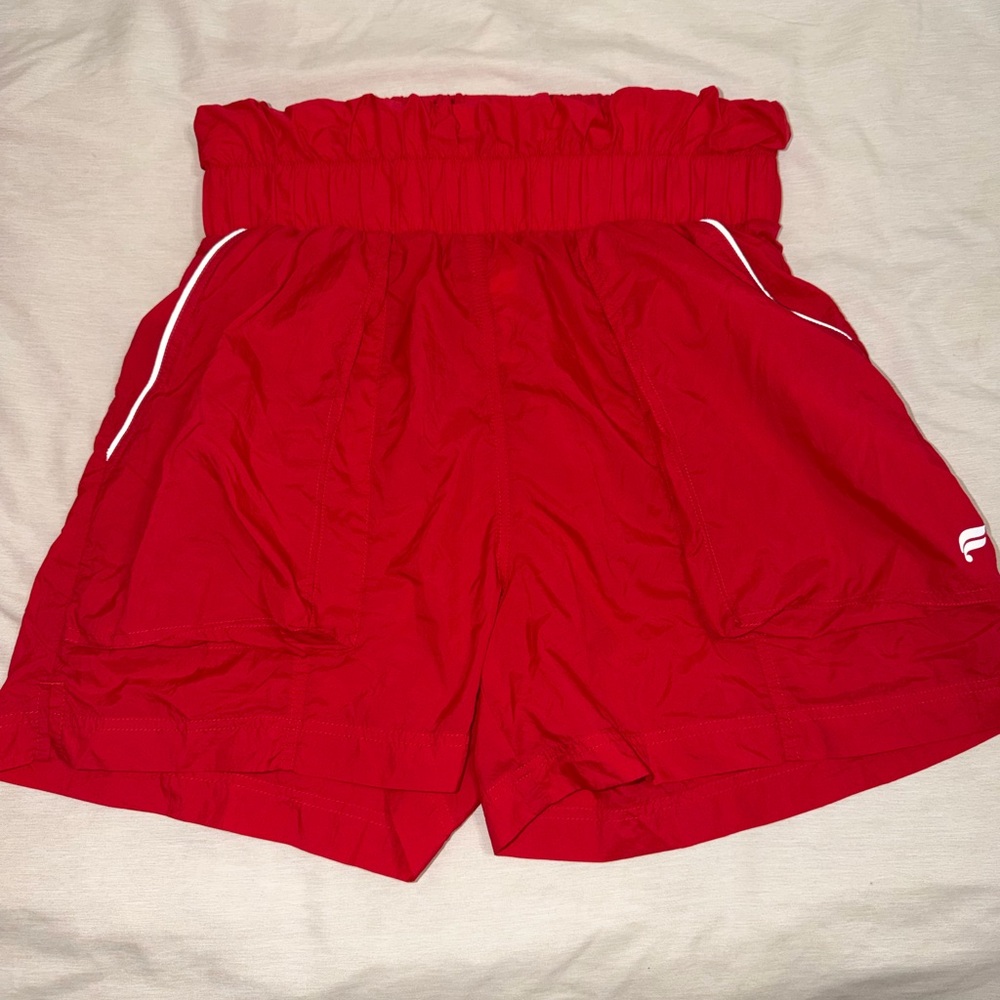 Fabletic’s Red Women's Shorts